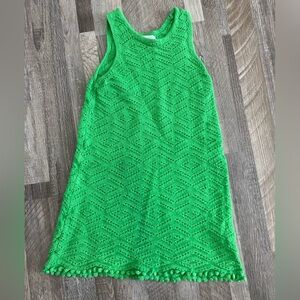 Zara Girl’s Bright Green Knit Dress 6-7YRS